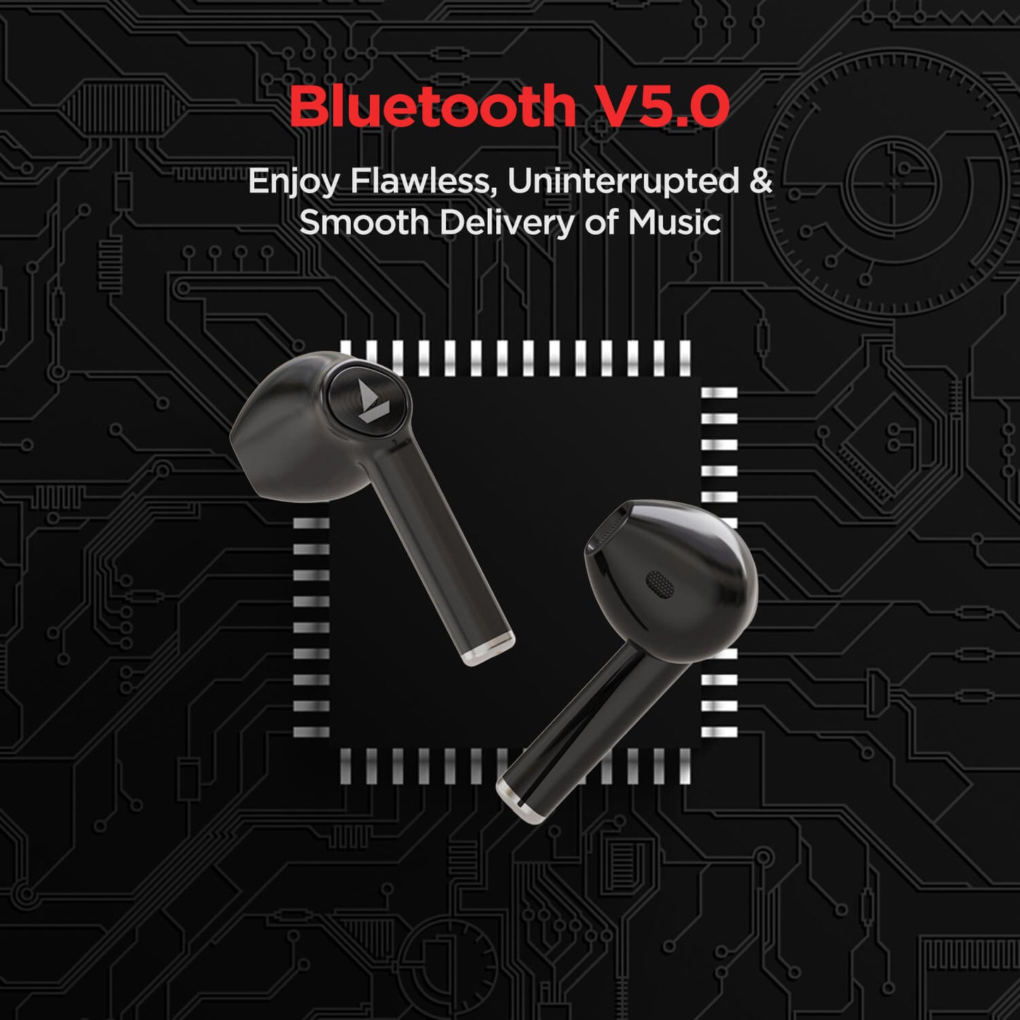 boAt Airdopes 131 | Wireless Earbuds with upto 60 Hours Playback, 13mm Drivers, IWP Technology, 650mAh Charging Case
