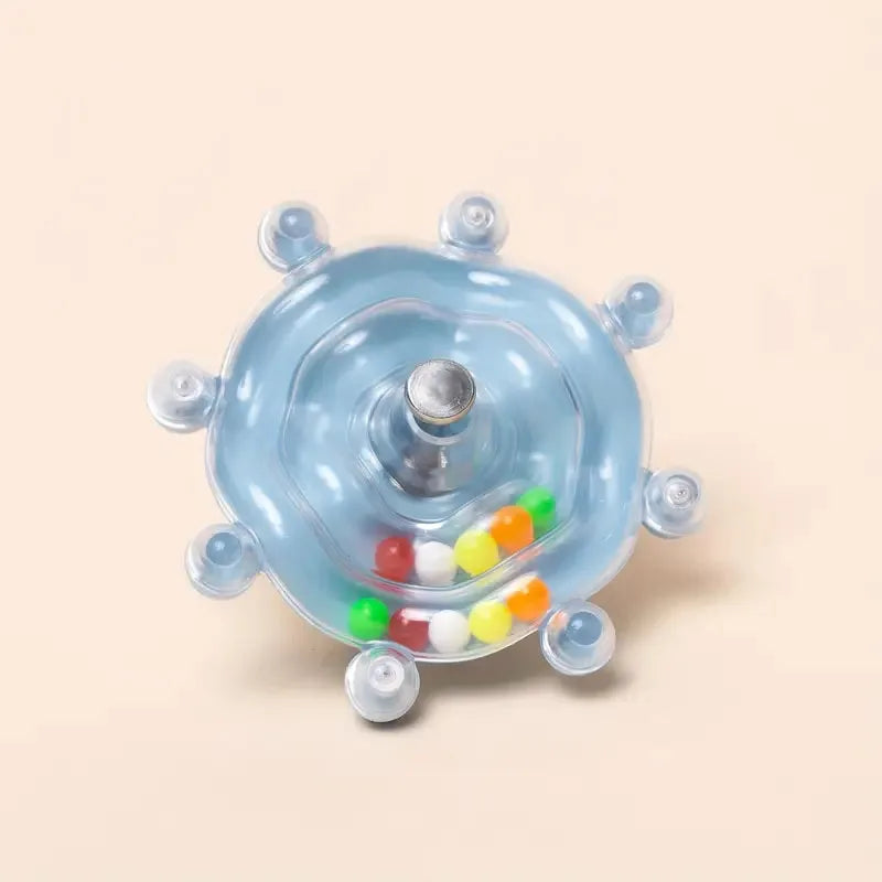 Interactive Parrot Toy Bird Cage Toy for Parrots Rotating Treat Dispenser, for Mental Stimulation and Entertainment