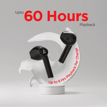 boAt Airdopes 131 | Wireless Earbuds with upto 60 Hours Playback, 13mm Drivers, IWP Technology, 650mAh Charging Case