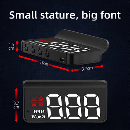 M3 Auto OBD2 GPS Head-Up Display Auto Car Electronics OBD HUD Projector Display Digital Car Speedometer Accessories For All Car