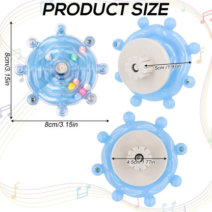 Interactive Parrot Toy Bird Cage Toy for Parrots Rotating Treat Dispenser,  for Mental Stimulation and Entertainment